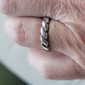 Vintage Tiffany & Co 925 sterling silver 1995 ring - size 7.25